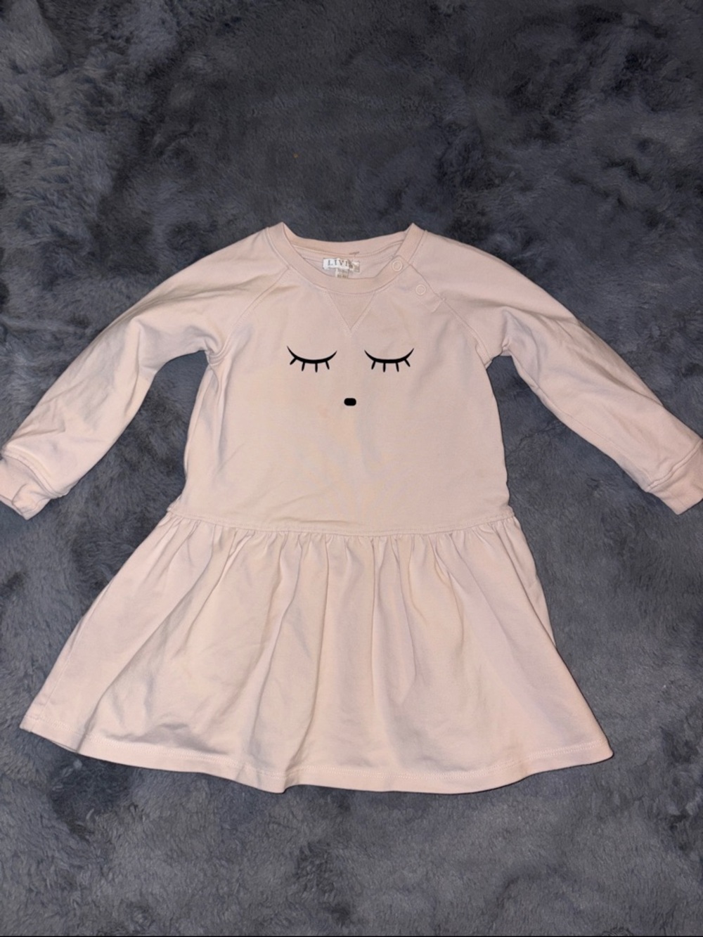 Lively Blush Pink Sweater dress